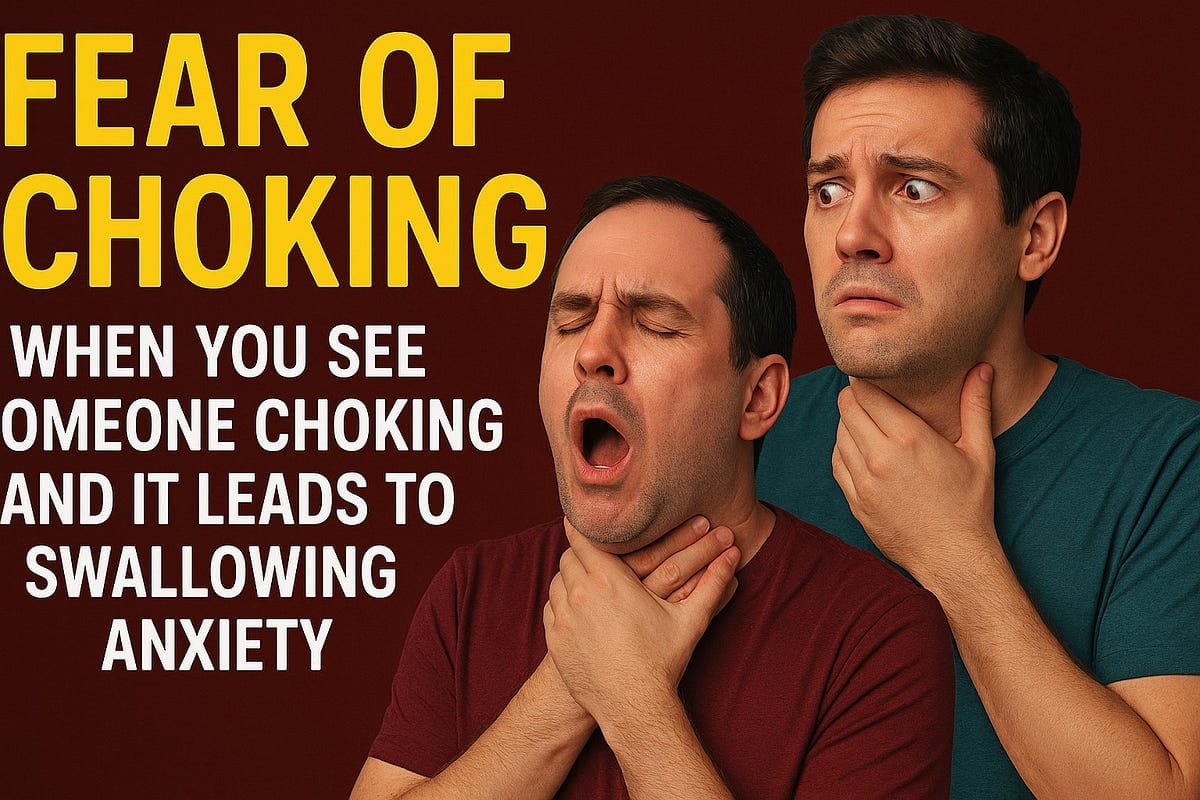 Can Watching Someone Choke Lead to a Fear of Choking? fear of choking