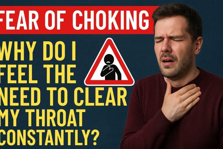 Swallowing anxiety: Why You Keep Clearing Your Throat Fear of Choking
