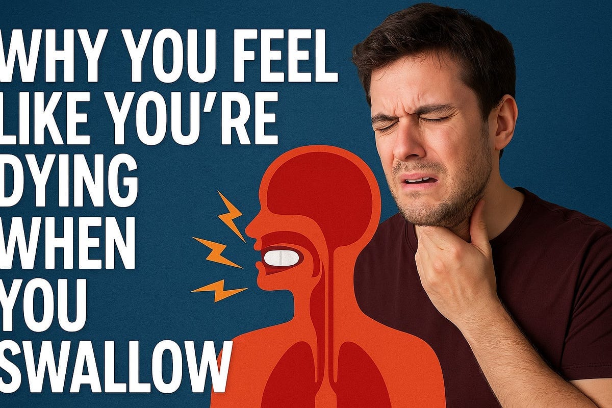 Why You Feel Like You’re Dying When You Swallow Swallow Why You Feel Like You’re Dying When You Swallow Swallow