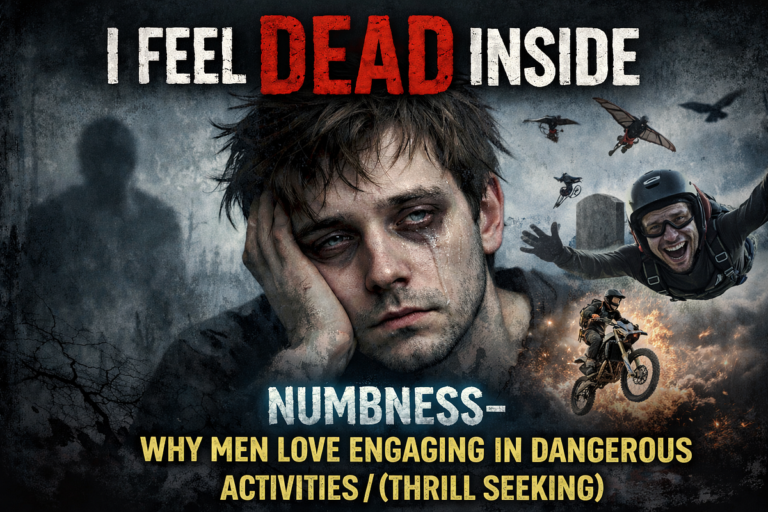 Why Men Do Dangerous Things (It’s Not About Being Brave) Why Men Do Dangerous Things (It’s Not About Being Brave)